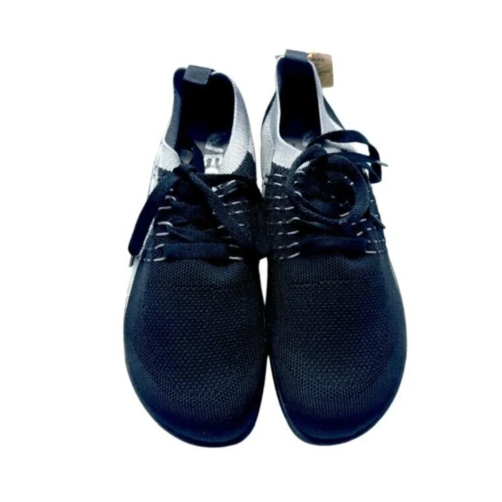 Naot Tama Vegan Women's Sneaker 6 EUR 37 Lightweight Orthotics Black/Gray NWOB - Picture 5 of 6